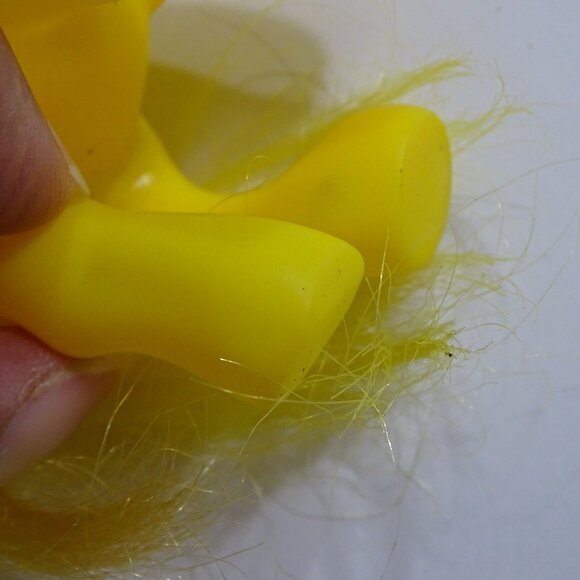 Greenbrier International Yellow Pony Figurine With Purple Hearts Plastic - Picture 7 of 10